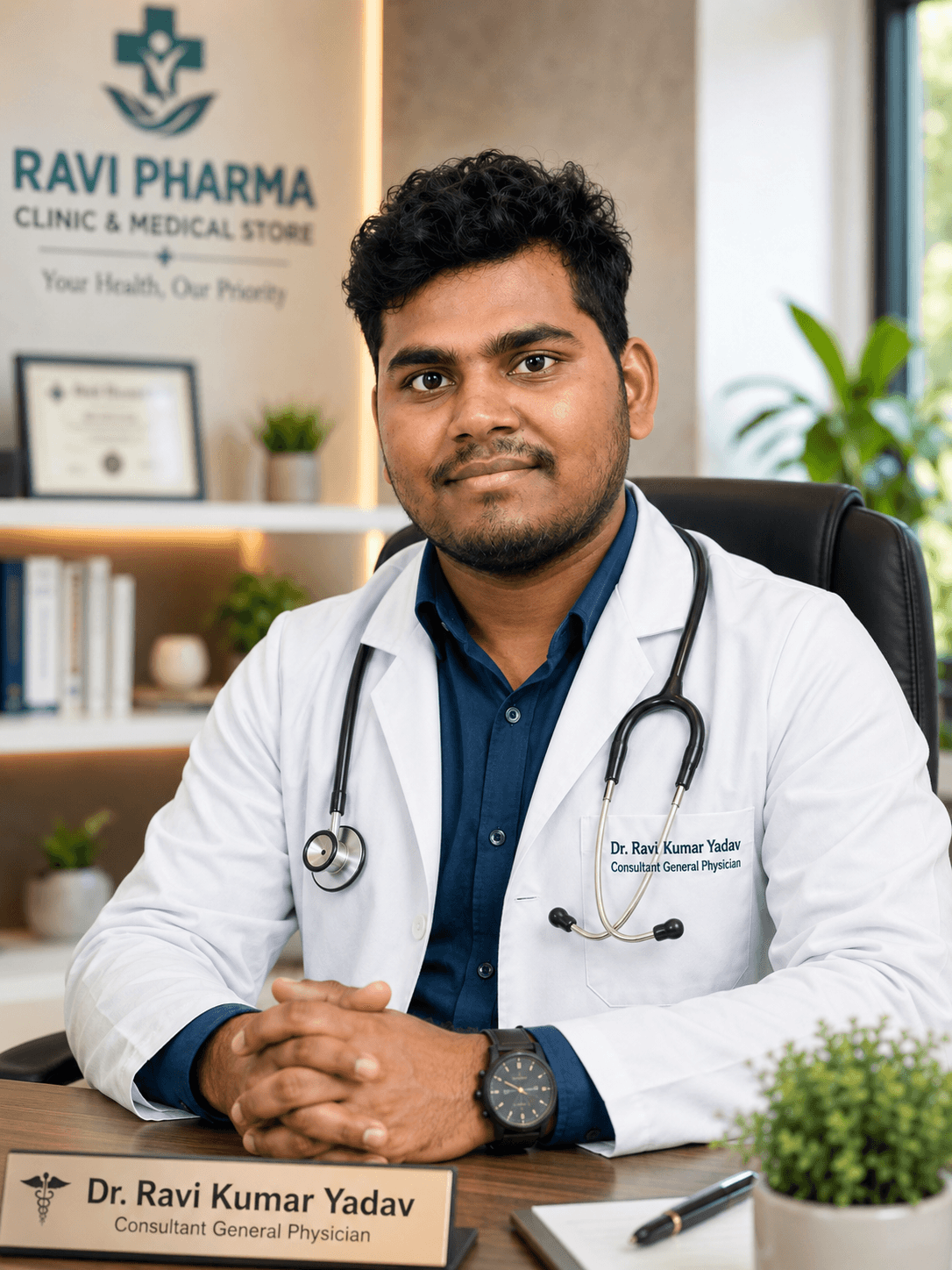 Dr. Ravi Kumar Yadav, Consultant General Physician at Ravi Pharma Clinic